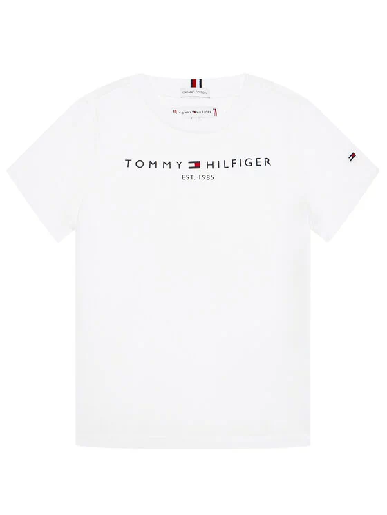 Tommy Hilfiger T-Shirt Essential KS0KS00210 Biały Regular Fit