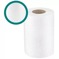 Stojaki na ręczniki papierowe - Ręcznik papierowy w roli biały celuloza 2-warstwowy 2x18g 50m IDEST mini 1szt. /RCMI2050/ - miniaturka - grafika 1