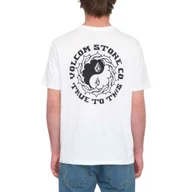 Koszulki męskie - Koszulka Volcom Counterbalance Bsc - White - M - miniaturka - grafika 1