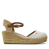 Espadryle damskie - Espadryle Wrangler Bela Women Semi Wedge 20241055 Szary - miniaturka - grafika 1