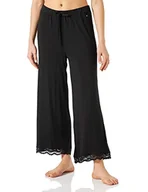 Spodnie damskie - Tommy Hilfiger Damskie spodnie z dzianiny, czarne, S, Czarny, S - miniaturka - grafika 1