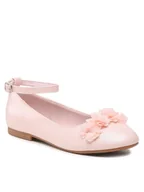 Buty dla chłopców - Nelli Blu Baleriny CM210410-4 Różowy - miniaturka - grafika 1