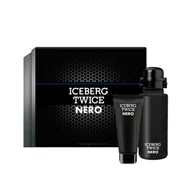 Zestawy perfum męskich - Iceberg Twice Nero zestaw Edt ml + Żel pod prysznic ml dla mężczyzn - miniaturka - grafika 1