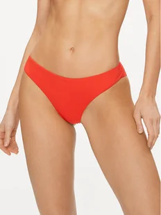Tommy Hilfiger Dół od bikini UW0UW05083 Czerwony - Stroje kąpielowe - miniaturka - grafika 1