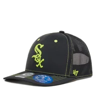 Czapki męskie - Czapka z daszkiem 47 Brand MLB Chicago White Sox XRAY ’47 TRUCKER B-XRAYD06BBP Czarny - miniaturka - grafika 1