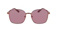 Okulary przeciwsłoneczne - Calvin Klein Damskie okulary przeciwsłoneczne CK23100S, białe, jeden rozmiar, biały, Rozmiar uniwersalny - miniaturka - grafika 1