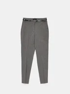 Spodnie damskie - Mohito - Szare spodnie z wiskozą - wielobarwny - miniaturka - grafika 1