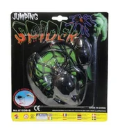 Figurki dla dzieci - AM ZABAWKI, Pająk skaczący gumowy, 19x22 B/C, G5812 - miniaturka - grafika 1