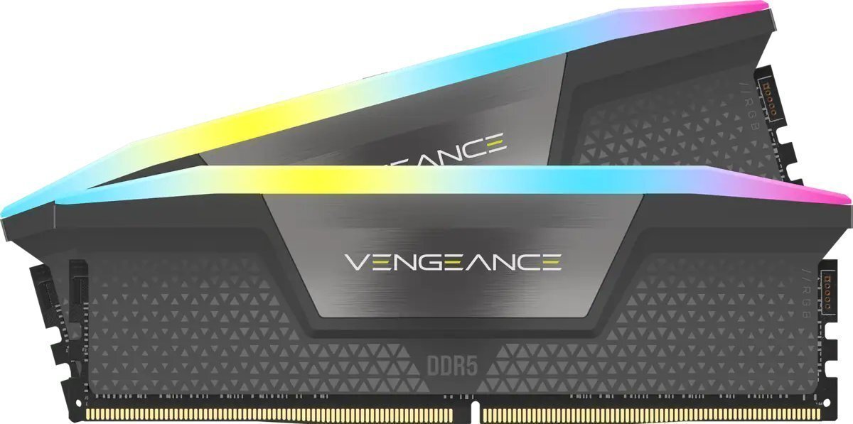Pamięć Corsair Vengeance RGB, DDR5, 64 GB, 5600MHz, CL40 CMH64GX5M2D5600Z40