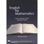 Podręczniki dla szkół wyższych - Wydawnictwa AGH English for mathematics - praca zbiorowa - miniaturka - grafika 1