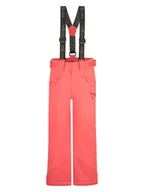 Spodnie narciarskie - Trollkids Spodnie narciarskie "Kongsberg" w kolorze koralowym - miniaturka - grafika 1