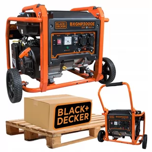 Agregat prądotwórczy Black&Decker AGREGAT PRĄDOTWÓRCZY BXGNP3000E - Agregaty prądotwórcze - miniaturka - grafika 1