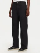 Spodnie damskie - Nike Spodnie materiałowe FV7098 Czarny Regular Fit - miniaturka - grafika 1