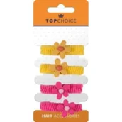 Ozdoby do włosów - Top Choice Frotki do włosów 26683 4 szt. - miniaturka - grafika 1