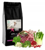Sucha karma dla psów - X-DOG MEGA FOOD ADULT M/L BRYTYJSKA JAGNIĘCINA 2KG - miniaturka - grafika 1