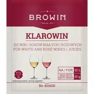 Domowy wyrób alkoholu - Klarowin do win różowych i białych 10 g Browin - miniaturka - grafika 1