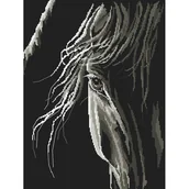 Pasmanteria - Haft krzyżykowy, Zestaw do haftu, Spojrzenie konia - miniaturka - grafika 1