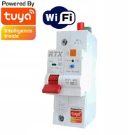 Akcesoria do monitoringu - Bezpiecznik 1x 63A WiFi Tuya # Pomiar Energii - miniaturka - grafika 1