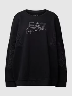 Bluza z nadrukiem z logo - Bluzy damskie - miniaturka - grafika 1