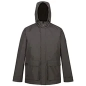 Kurtki męskie - Regatta Męska kurtka Sterling Ii Chaqueta Impermeable, Capucha, Costuras Selladas, Forro Poliéster Con Aislamiento Y Bolsillo Interior De Seguridad - miniaturka - grafika 1
