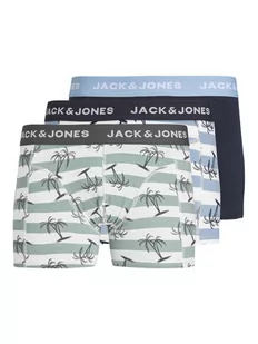 Jack&Jones Junior Bokserki 12228463 Zielony - Majtki dla dzieci - miniaturka - grafika 1