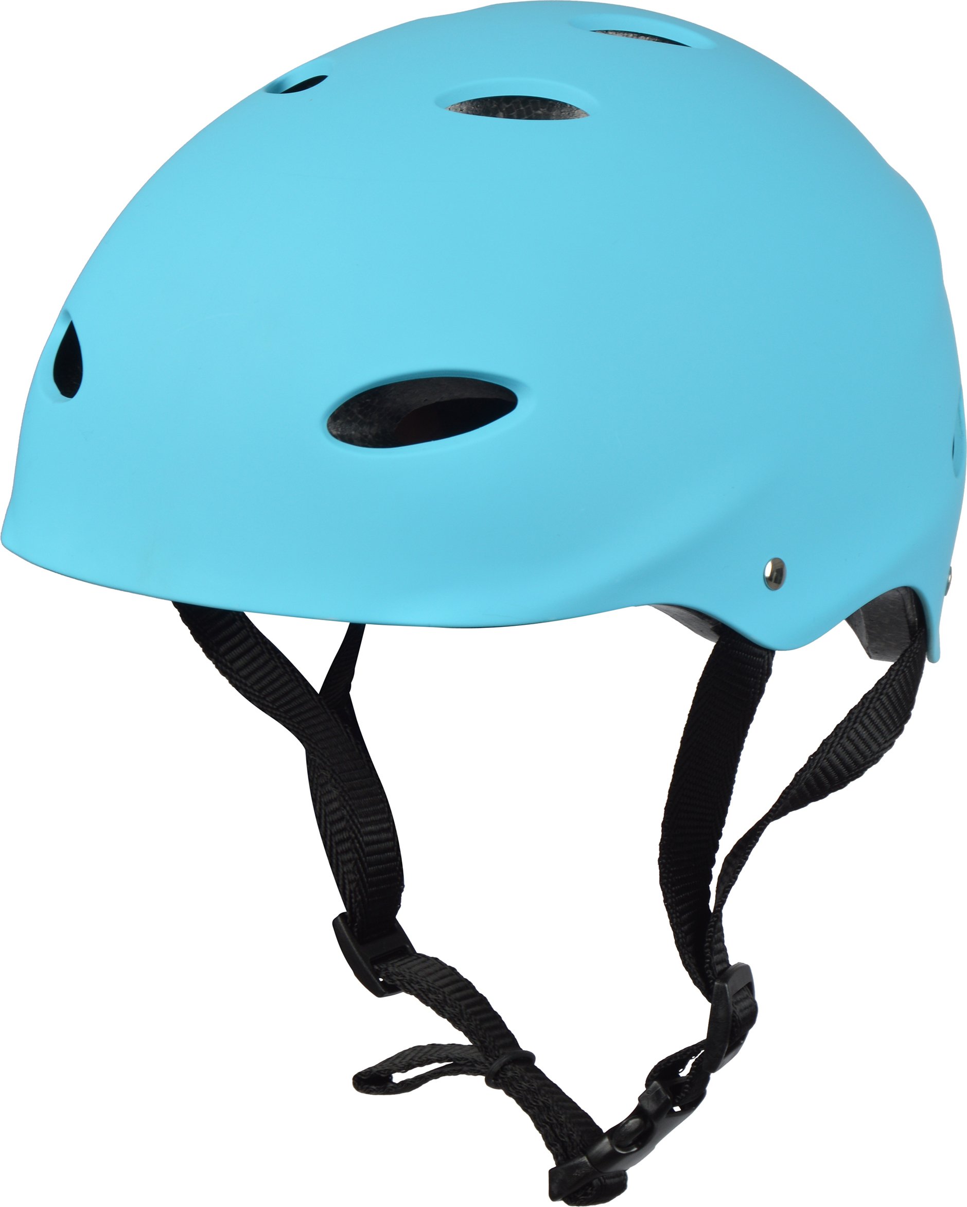 Kask Apollo dla mężczyzn, kobiet i dzieci kask rowerowy dla dzieci regulowany kask na deskorolkę, bmx dla dzieci rozmiar L/XL (55-62 cm - jasnoniebieski)