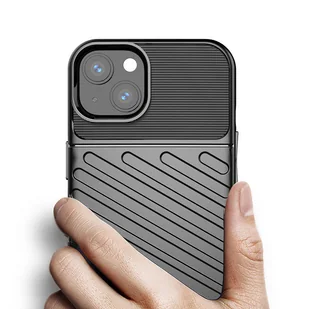Thunder Case elastyczne pancerne etui pokrowiec iPhone 13 zielony - Etui i futerały do telefonów - miniaturka - grafika 6