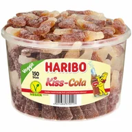 Żelki - Haribo, żelki o smaku cola Kiss-Cola, 150 sztuk - miniaturka - grafika 1