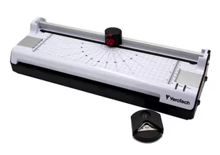Laminator Verotech VL-830, A3, 450W, z trymerem, zaokrąglaczem rogów i zestawem folii 5 x A4 80 mic. i 5 x A3 - Laminatory - miniaturka - grafika 1