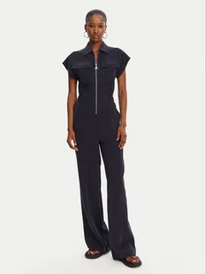 Patrizia Pepe Kombinezon 2T0072 A573 C789 Granatowy Regular Fit - Kombinezony - miniaturka - grafika 1
