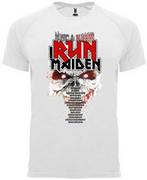 Koszulki sportowe męskie - Męska koszulka sportowa z nadrukiem "I Run Maiden" - miniaturka - grafika 1