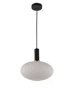 Lampy sufitowe - Lumina Deco Deco Flori lampa wisząca czarno biała LDP 1216 (WTBK) Deco LDP 1216 (WT+BK) - miniaturka - grafika 1