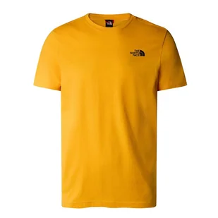 Koszulka The North Face Red Box 0A2TX256P1 - żółta - Koszulki sportowe męskie - miniaturka - grafika 1