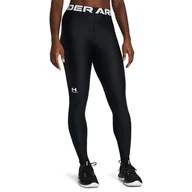Legginsy - Under Armour UA HG Legginsy - Czarny/Biały - SM - miniaturka - grafika 1