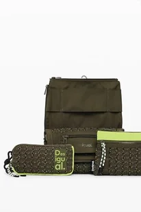 Desigual, BAG_MODULARIS APOLO VENEC Damskie, Zielony - Torebki damskie - miniaturka - grafika 1