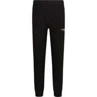 Spodnie sportowe damskie - CALVIN KLEIN JEANS Spodnie dresowe | Regular Fit - miniaturka - grafika 1