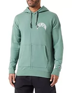 Bluzy męskie - Champion Męska bluza z kapturem Rochester 1919 City Exporer z kapturem, zielona (DUK), XXL, zielony (Duk), XXL - miniaturka - grafika 1