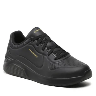 Sneakersy Skechers 8750063 BBK Czarny - Sneakersy damskie - miniaturka - grafika 1