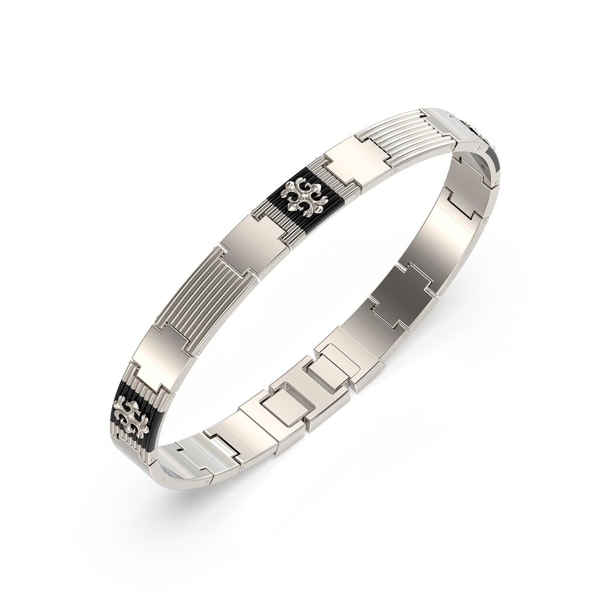 Bransoletka Męska Guess JUMB05065JWSTBKT-U Srebrzysty