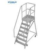 Rusztowania - KRAUSE Podest jezdny z jednostronnym wejściem 7 stopniowy 821171 - miniaturka - grafika 1