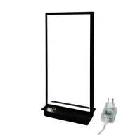 Lampy stojące - Lampa nocna stołowa dekoracyjna biurkowa dotyk LED - miniaturka - grafika 1