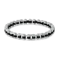 Bransolety męskie - Brosway BACKLINER Collection bransoletka męska ze stali nierdzewnej, BBC27 - miniaturka - grafika 1