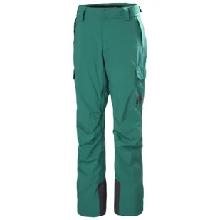Helly Hansen Switch Cargo Insulated, spodnie narciarskie, damskie, zielony - Spodnie narciarskie - miniaturka - grafika 1