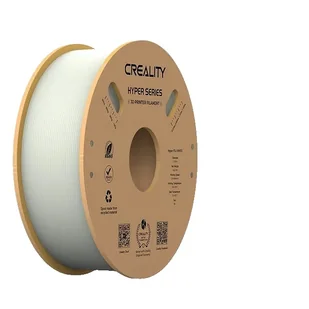 filament do drukarek 3D, szybkie drukowanie, dokładność wymiarowa, 1 kg White Hyper PLA - Filamenty i akcesoria do drukarek 3D - miniaturka - grafika 1