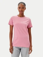 Koszulki i topy damskie - BOSS T-Shirt C_Elogo_21 50540260 Różowy Slim Fit - miniaturka - grafika 1