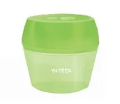 Temperówki - Temperówka podwójna z pojemnikiem Interdruk - miniaturka - grafika 1