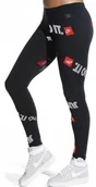 Legginsy - S LEGGINSY DAMSKIE NIKE JUST DO IT CZARNE SPODNIE SPORTOWE NA TRENING AQ964 - Nike - miniaturka - grafika 1