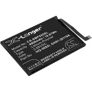 Samsung Galaxy A02s / HQ-50SD 4900mAh 18.87Wh Li-Polymer 3.85V (Cameron Sino) - Baterie do telefonów - miniaturka - grafika 1