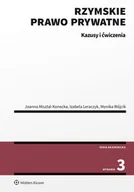 E-booki - prawo - Rzymskie prawo prywatne. Kazusy i ćwiczenia - miniaturka - grafika 1