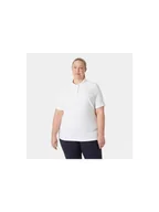 Koszulki i topy damskie - Koszulka HELLY HANSEN W Crew Tech Polo biały XL - miniaturka - grafika 1